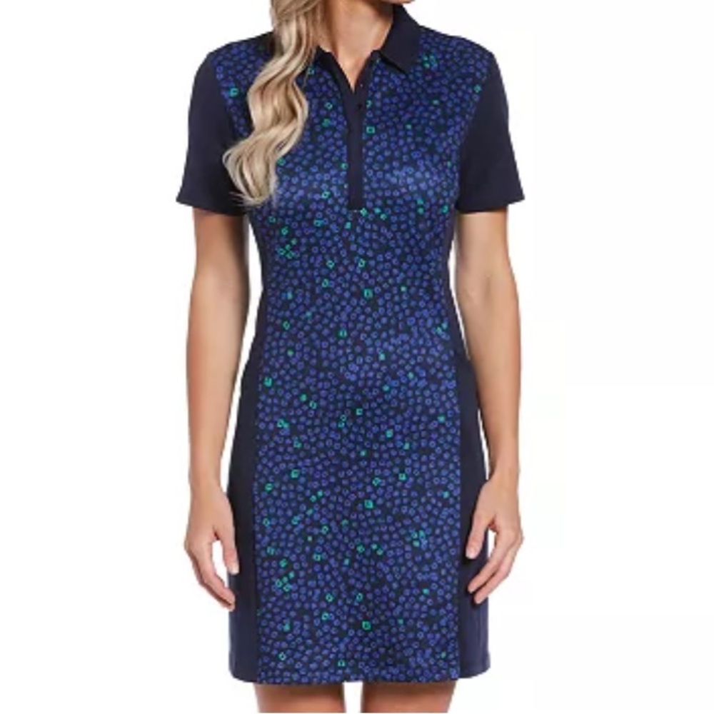 NWOT PGA Tour Geometric Print Golf Dress